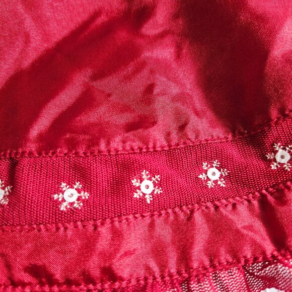 American Girl Scarlet and Snow Holiday dress - Picture 2 of 4